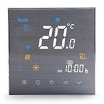 WiFi Smart Thermostat Gas/Water Boiler Heating-Programmable WiFi Thermostats for Home(2019Update) Digital Temperature Controller, Remote Control Room Thermostat Compatible with Alexa Google Home 3A