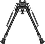 CVLIFE Picatinny Bipod, 9-13 Inches Rifle Bipod, Bipod for Rifle with Solid Sling Adapter Base