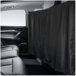 Ohleats Car Divider Curtain, Automotive Privacy Blackout Divider Curtain for Sleeping & Camping, Removable Vehicle Sunshade Screen Blocks Heat, UV Rays, Universal Car Accessories