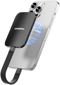 DIGIERA 2TB Magnetic Portable SSD, 2000MB/s Compact External Hard Drive with USB-C 3.2 Gen 2x2, Shockproof IP65 Dustproof External Solid State Drives Compatible with iPhone 15/16/17 USB-C Device Black