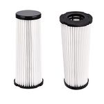 SaferCCTV F1 Vacuum Hepa Filter Compatible with Dirt Devil F1 Vacuum Filter 3JC0280000 2JC0280000 Compatiable with Featherlite, Jaguar, Bagless Extra Light, Scorpion (2pcs)