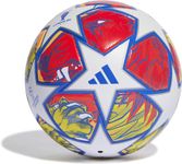 adidas UCL LGE WHITE/GLOBLU/FLAORA FOOTBALL/SOCCER BALL (LAMINATED) for Unisex size 5