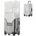JZRTravel Luggage Covers Protector for 28 Inch Suitcase Thicken Clear PVC Case Protective Cover. (64 * 50 * 29 cm)