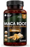 Maca Root Capsules with KSM Ashwaga