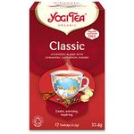 Yogi Tea, Classic, Organic Spice and Herbal Tea, Caffeine Free, Blend of Cinnamon, Cardamom and Ginger, 6 Packs x 17 Tea Bags (102 Teabags Total)