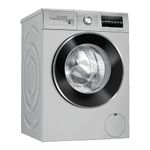 Bosch 7 kg Fully-Automatic Front Loading Washing Machine (WAJ2446SIN, Silver, Inbuilt Heater)