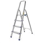 Aluminum 4 Step Ladder, Folding Ste