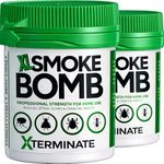 Xterminate XL 11g Smoke Bomb Fogger Killer For Fleas, Bed bug, Carpet Moths, Cluster Fly, Silverfish, Carpet Beetle Insects (HSE Approved And Tested) (2 x 11g)