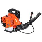 WilTec Petrol Backpack Leaf Blower with 1.7 HP incl. Equipment and Handle