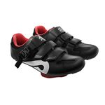 Peloton Cycling Shoes - Size EU 41 / Size US 10 Women / 8 Men Black, Red