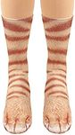 FreeNFond Funny Animal Paw Socks Gag Gifts for White Elephant Gift Exchange