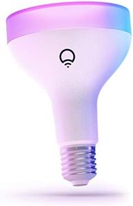 LIFX Color, 1100 lumens BR30 E26, 2.4GHz Wi-Fi Smart LED Light Bulb, Billions of Colors and Whites, No Bridge Required, Works with Alexa, Hey Google, HomeKit and Siri, Multicolor (Pack of 2)