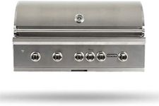 Coyote S-Series Propane Gas Grill, 42-in. 4-Burner Built-in Grill with RapidSear Infrared Burner & Rotisserie - C2SL42LP