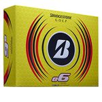 Bridgestone Golf 2023 e6 Golf Balls Yellow