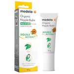 Medela Organic Nipple Cream - Soothing and Nourishing for Breastfeeding Moms - 100 Percent Natural and Safe - Fast Relief for Sore Nipples – Postpartum Essentials – 40 g