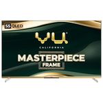 Vu 139cm (55 inches) Masterpiece Frame Series 4K QLED TV 55MASTERPIECE (Armani Gold)