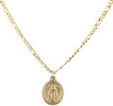 JOTW 14K Yellow Gold Oval Virgin Ma