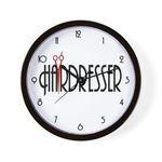 CafePress Hairdresser Unique Decorative 10" Wall Clock