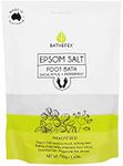 Bathefex Epsom Salt Foot Bath with Eucal and Peppermint, 750g Mixed color (Pack of 1)