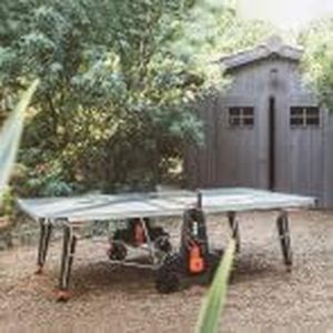 Cornilleau 500X Outdoor Table Tennis Table – Weatherproof, Foldable