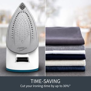 Tefal Express Essential Steam Generator Iron – 120g/min, Xpress Glide, White/Blue