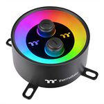 Thermaltake Pacific MX1 Plus 16.8 Million RBG Color Software Enabled (TT RGB Plus/Alexa/Razer Chroma) AMD/Intel (LGA 1200) Built-in Temp Sensor CPU Water Block CL-W299-PL00SW-A