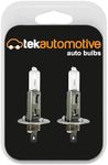 Tek Automotive 448 H1 Headlight Bulb Halogen Headlamp Car Bulb Cornering Fog Light 12V 55W P14.5 - Twin Pack