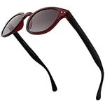 VITENZI Retro Vintage Trendy Sunglasses For Men And Women - Blocks Harmful UVA & UVB Radiations - Restores True Color - Blocks Glare - High Definition Vision - Ideal For Outdoors - Superior Clarity