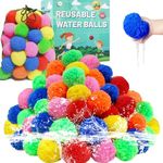 BEFANS 60 Pcs Reusable Water Balls,