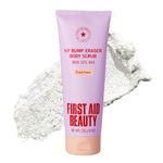 First Aid Beauty - KP Bump Eraser Body Scrub with 10% AHA, Keratosis Pilaris Exfoliator with Glycolic and Lactic acids, Helps Reduce Chicken Skin Bumps, Safe for Sensitive Skin, Peach Scent (8 oz)