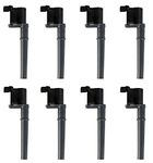 ENA Pack of 8 Ignition Coils compatible with 1998-2014 Mustang Navigator Continental Mark VIII Aviator Panoz 4.6L 5.4L V8 Compatible with DG512 UF191 C1141