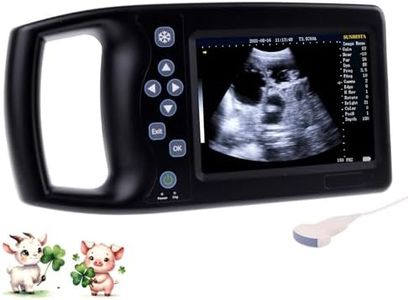 SUNBESTA A8 Handheld Veterianry Ultrasound Machine for Dogs, Cats, Sheep, Goats Portable Ultrasound Machine Pregnancy Exams (Convex Probe)