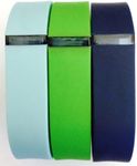 ! Small S 1pc Green 1pc Teal (Blue/Green) 1pc Navy (Blue) Replacement Bands + 1pc Free Small Grey Band With Clasp for Fitbit FLEX Only /No tracker/ Wireless Activity Bracelet Sport Wristband Fit Bit Flex Bracelet Sport Arm Band Armband