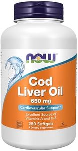 Now Foods, Cod Liver Oil, 650 mg, 250 Softgels