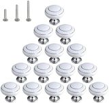 HUAMULAN 15 Pack Ceramic Knob Simpl