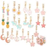 12 Pairs Clip on Earrings Dress up Princess Jewelry Accessories for Little Girls Kids Toddler Party Favors Birthdays Day Gift (multicolor#1)