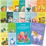 T MARIE 40 Animal Fun Fact Postcard