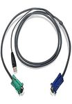 IOGEAR USB KVM Cable, 6 Feet G2L5202U