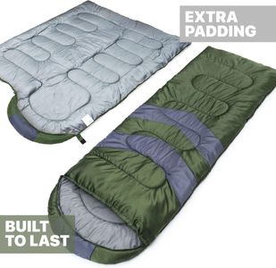 MalloMe 3-4 Season Sleeping Bag – Lightweight, Warm, Adult Camping Gear