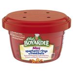 Chef Boyardee Mini-Bites Spaghetti Rings with Meatballs, 7.5-Ounce Microwavable Bowls (Pack of 12)