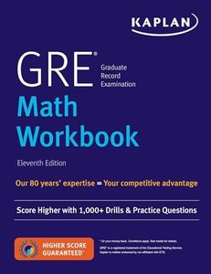 GRE Math Workbook: Score Higher with 1,000+ Drills & Practice Questions (Kaplan Test Prep)