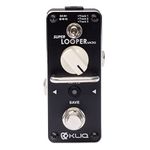 KLIQ Super-Looper Micro Looper Effect Pedal for Guitar & Bass