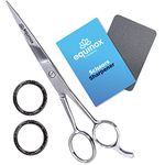 Equinox Professional Hairdressing Scissors – 6.5 Inch Ice Tempered Barber Hair Cutting Scissors - Stainless Steel Rust Resistant Hair Shears