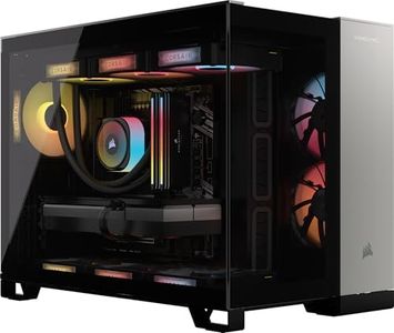 Corsair Vengeance i5100 Gaming PC – Liquid Cooled Intel Core i9-14900KF CPU – NVIDIA GeForce RTX 5080 GPU – 32GB Dominator Titanium RGB DDR5 Memory – 2TB M.2 SSD – Black