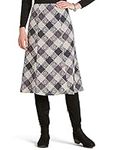 Chums | Ladies | Check Print Skirt | Charcoal