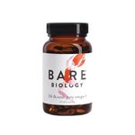 Bare Biology Super Strength Pure Omega 3 Fish Oil 1,460mg - Life & Soul Daily Omega 3 Capsules (1 Month Supply - 60 Capsules) EPA 860mg DHA 440mg, Supports Heart, Brain Function & Eye Health