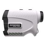 Gogogo Sport Vpro Golf Rangefinder with Pulse Vibration, Golf Rangefinders 1200 Yards with 6X Magnification Clear View, Pin-Seeker & Flag-Lock Golf Range Finder