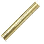 19mm Brass Rod, Metal Solid Round Brass Rod Pin Lathe Bar Stock for RC Model Airplane Helicopter DIY Craft, 19mm in Diameter 100mm in Length