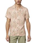 Buffalo David Bitton Men's Simond Button Down Shirt, Teracotta, XL