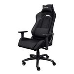 Trust Gaming GXT 714 Ruya Gaming Chair, Adjustable Computer Chair with Neck and Lumbar Support, Rotatable Seating, Class 4 Gas Lift, PC Tiltable Seat for Gaming Setup, Streaming, Office – Black